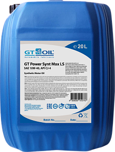 GT OIL POWER SYNT MAX LS 10W-40